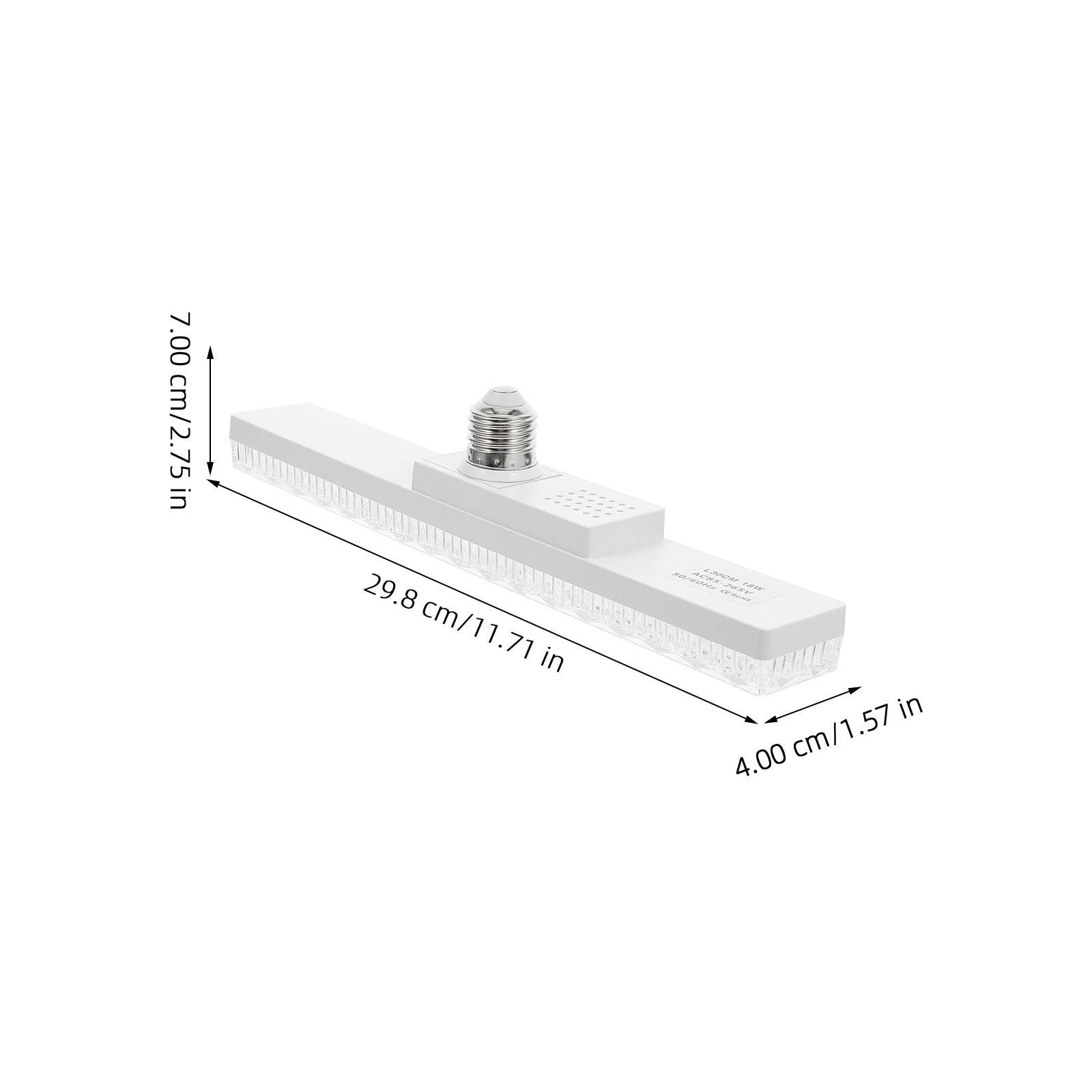18W E27 LED Strip Light Rectan - Home Living Bathroom Vanity ulasan dan harga