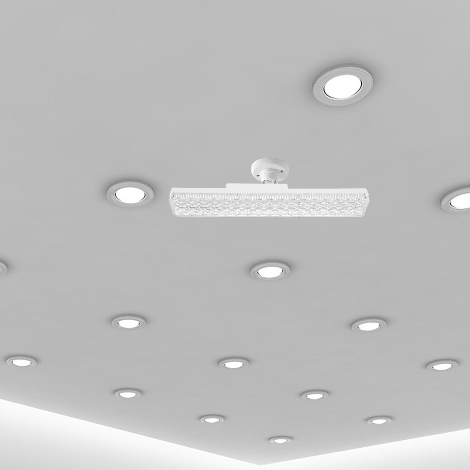 18W E27 LED Strip Light Rectan - Home Living Bathroom Vanity ulasan dan harga